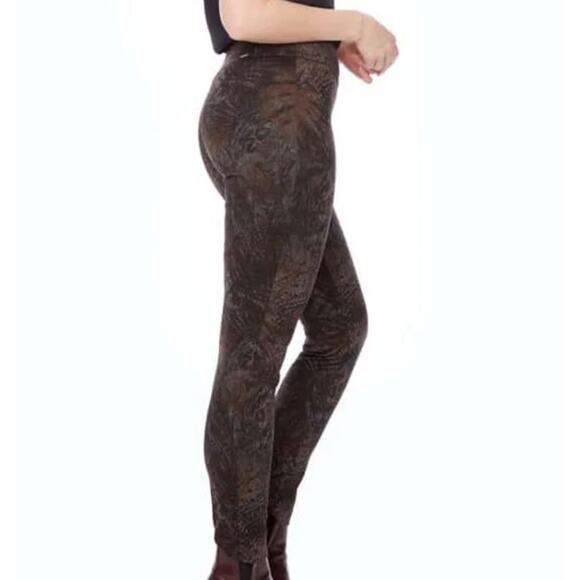 Up! Luxe Amazonia Pants 6 Womens Ponte Full Length Tummy Control Slimming New - Picture 6 of 10